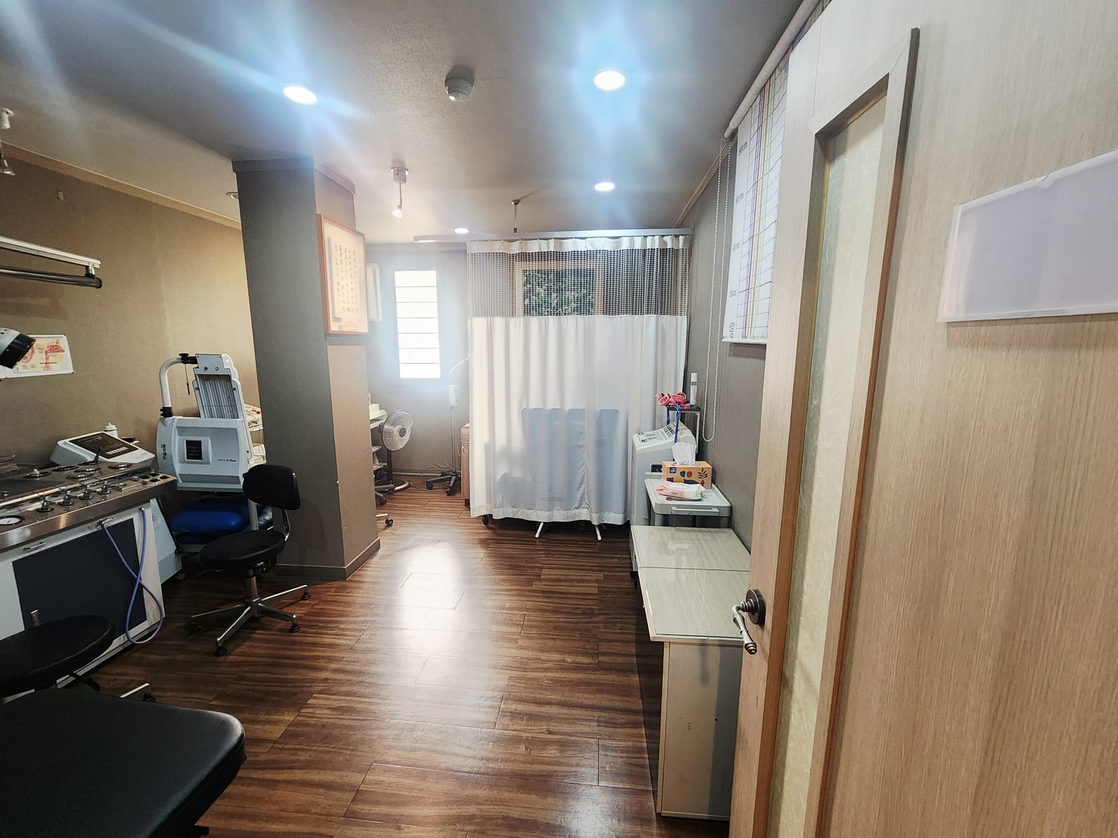 남상천한의원 치료실 장비